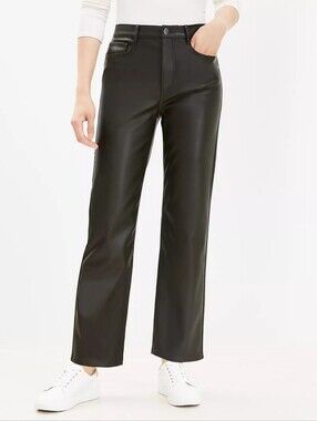 Loft Faux Leather Pants.
